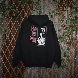 Large - Vintage Y2K five iron frenzy heavyweight 90s hoodie